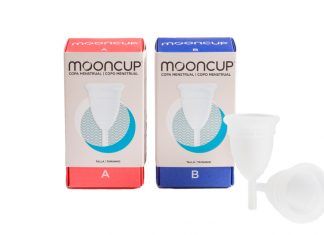 Copa menstrual práctica, segura y ecológica, de Mooncup