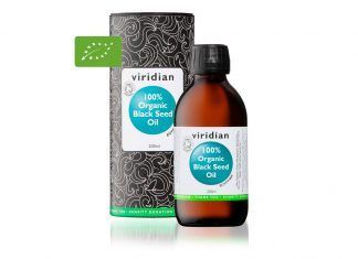 Aceite de comino negro BIO 200ml, de Viridian Aceite de comino negro BIO 200ml, de Viridian