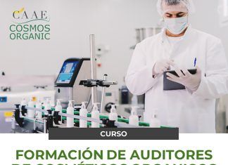 CAAE presenta la II edición del curso de auditor de cosmética ecológica y natural