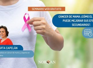 NORSAN presenta el seminario «Cáncer de mama: ¿cómo el Omega-3 puede mejorar sus efectos secundarios?»