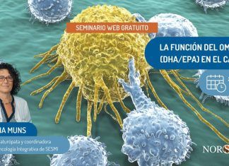Nuevo webinar de NORSAN: «La función del Omega-3 (DHA/EPA) en el cáncer»