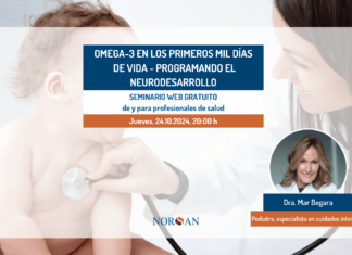«Omega-3 en los primeros mil días de vida – programando el neurodesarrollo», el nuevo webinar de NORSAN para profesionales