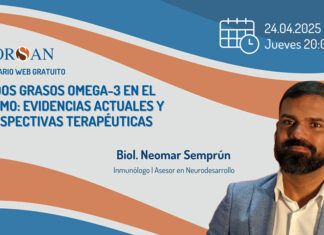 «Ácidos grasos Omega-3 en el Autismo: Evidencias actuales y perspectivas terapéuticas», el nuevo webinar de NORSAN para profesionales Autismo