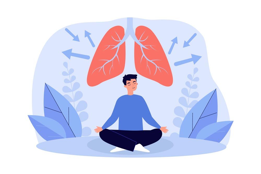 ilustración respirar - Psicoterapia Respiratoria