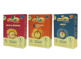 Papillas ecológicas de cereales, de BuBuBio
