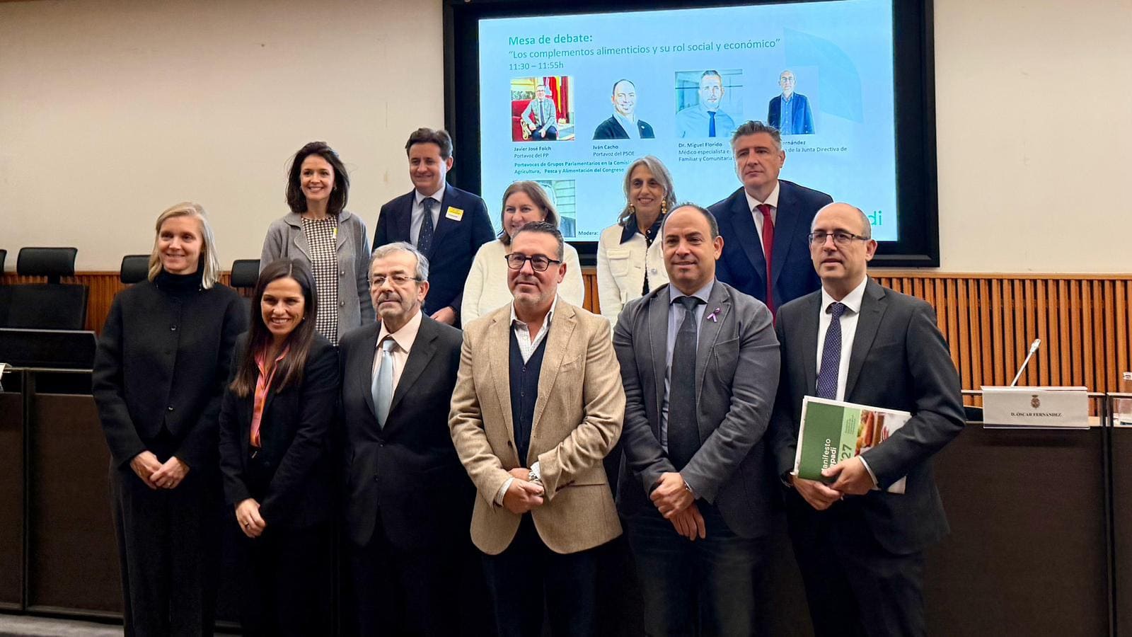 Afepadi presenta su Manifiesto en el Congreso