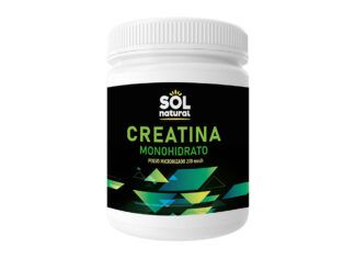 Creatina con Cápsula Vegetal, de Sol Natural