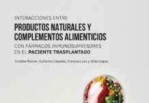 Guía de interacciones entre productos naturales y fármacos en trasplantados guía de interacciones
