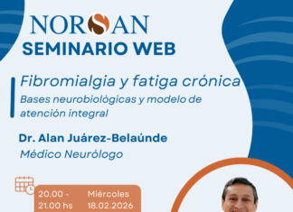 Nuevo webinar para profesionales de NORSAN: «Fibromialgia y Fatiga Crónica: bases neurobiológicas y modelo de atención integral» fibromialgia webinar norsan