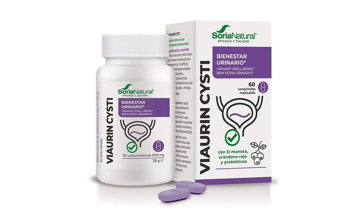 Tu salud urinaria bajo control con VIAURIN CYSTI, de Soria Natural