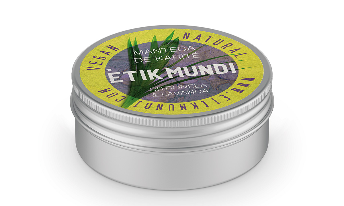 Manteca de karité puro con citronela y lavanda, de Ètik Mundi