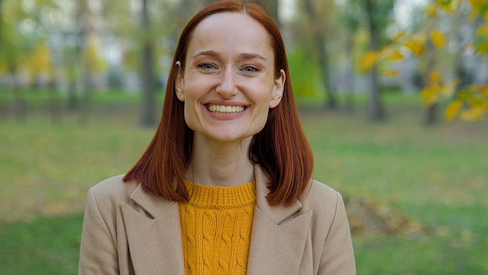 portrait smilling